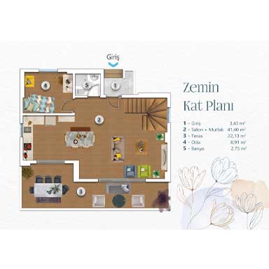 Egemahal Kat Planı